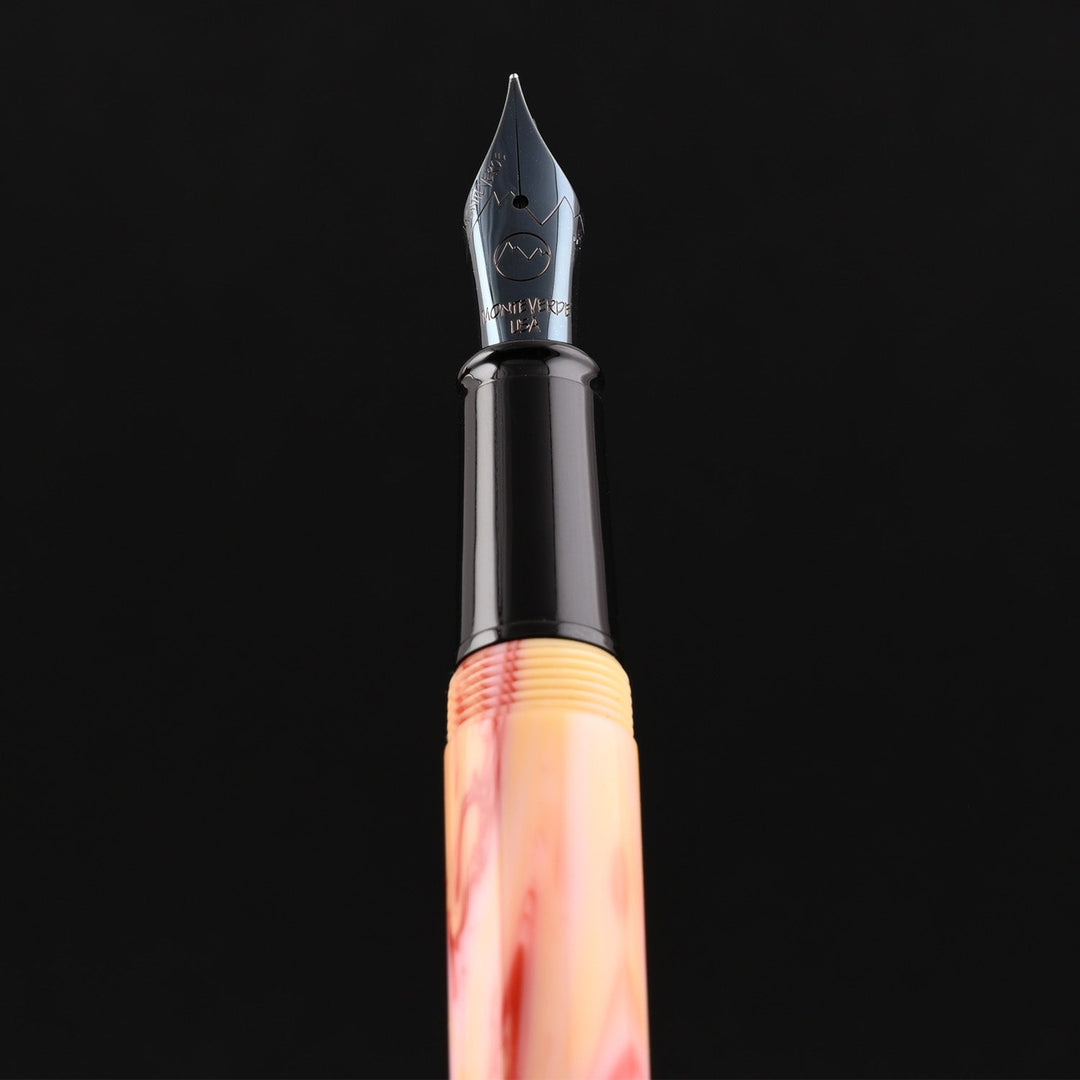 Monteverde Prima Fountain Pen - Red Swirl BT - Aarcaai