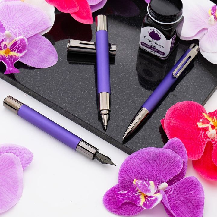 Monteverde Ritma Fountain Pen - Midnight Orchid RT (Special Edition) - Aarcaai