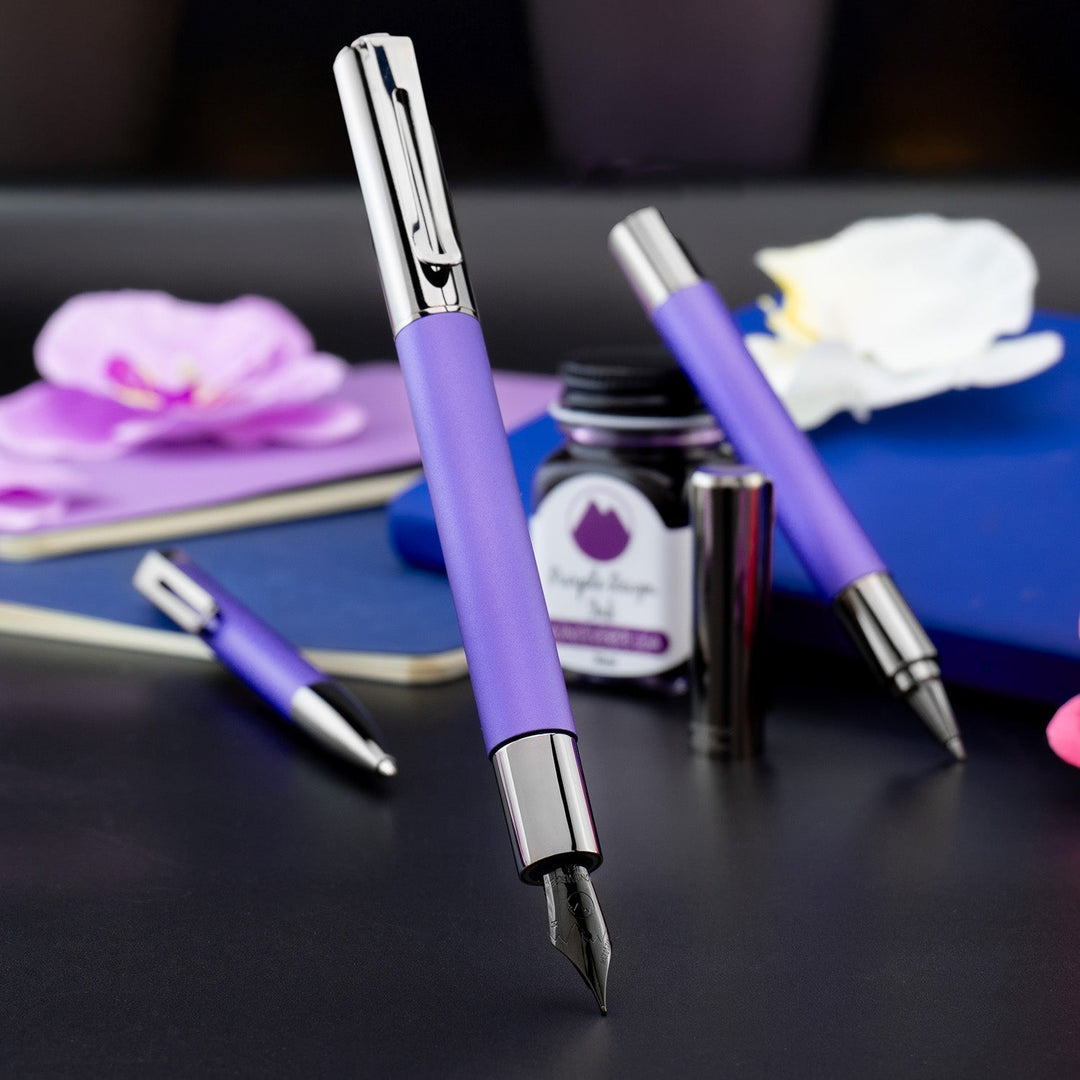 Monteverde Ritma Fountain Pen - Midnight Orchid RT (Special Edition) - Aarcaai