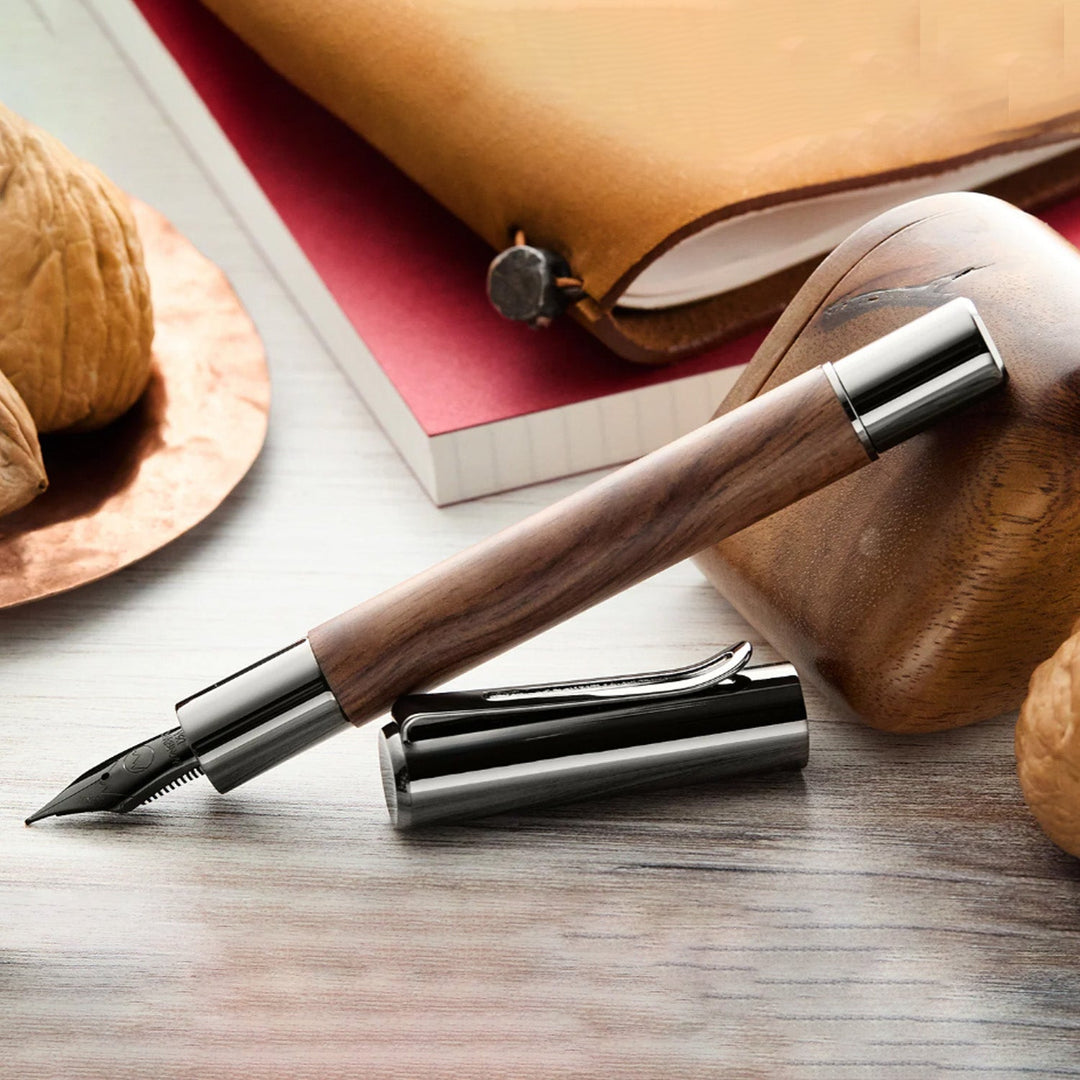 Monteverde Ritma Fountain Pen - Walnut RT - Aarcaai