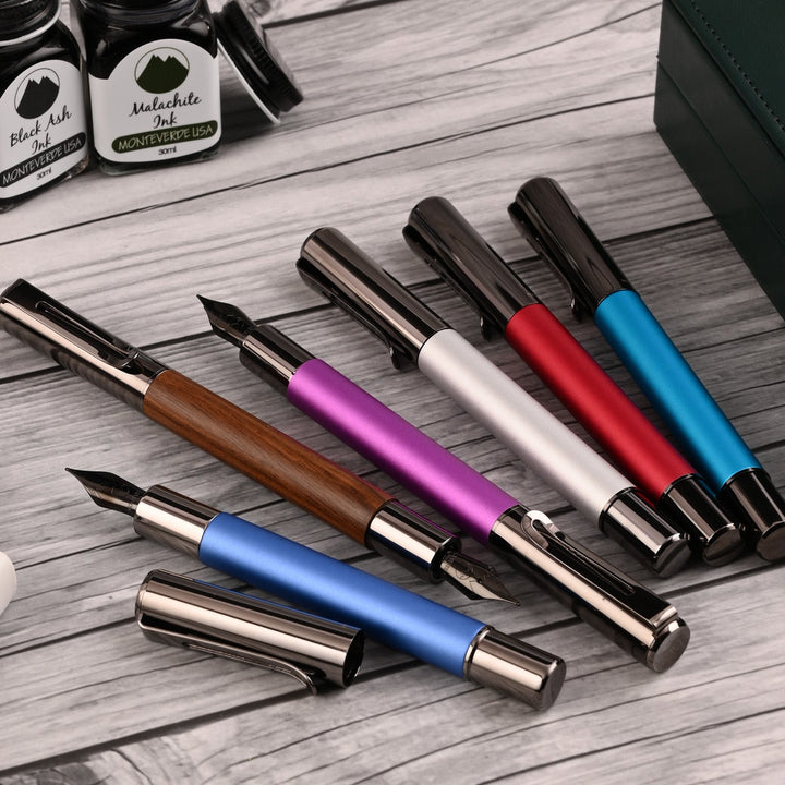 Monteverde Ritma Fountain Pen - Walnut RT - Aarcaai