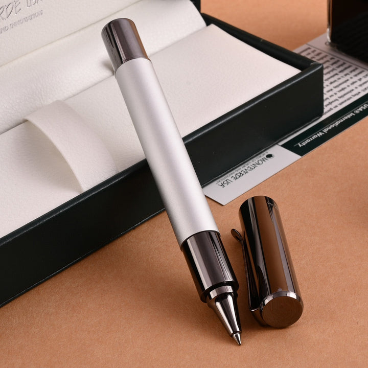 Monteverde Ritma Roller Ball Pen - Silver - Aarcaai