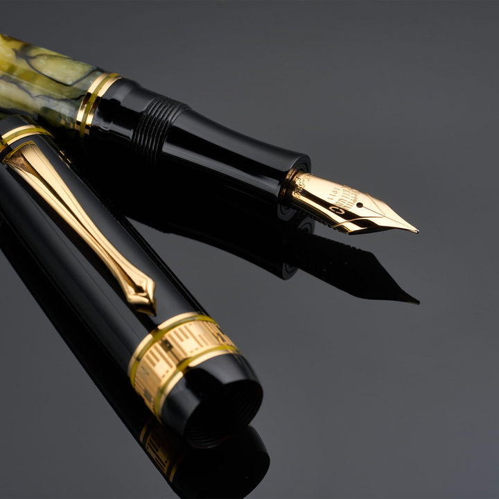 Nettuno Superba Jade Limited Edition GT Fountain Pen