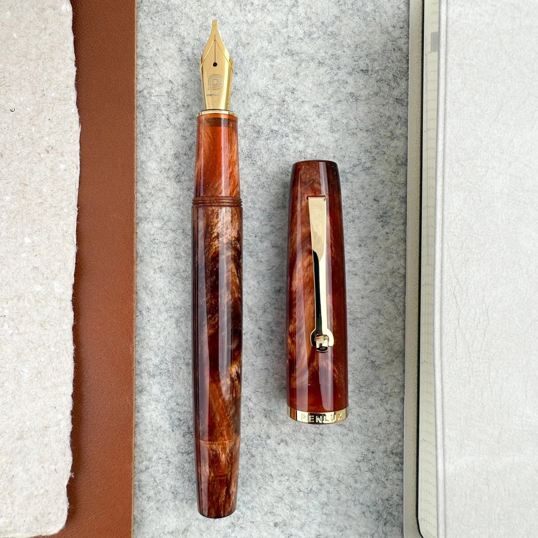Penlux | Fountain Pen | Concerto | Amber GT - Aarcaai