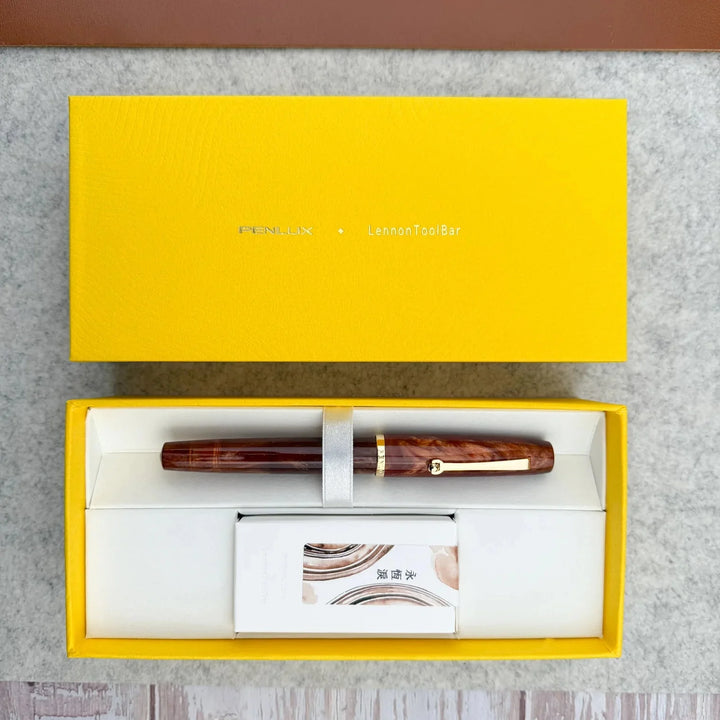 Penlux | Fountain Pen | Concerto | Amber GT - Aarcaai