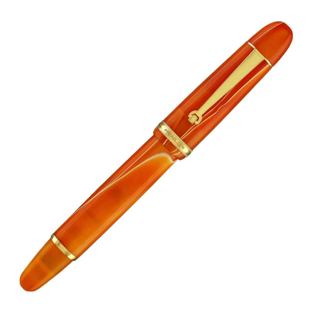 Penlux | Fountain Pen | Grande | Orange Swirl