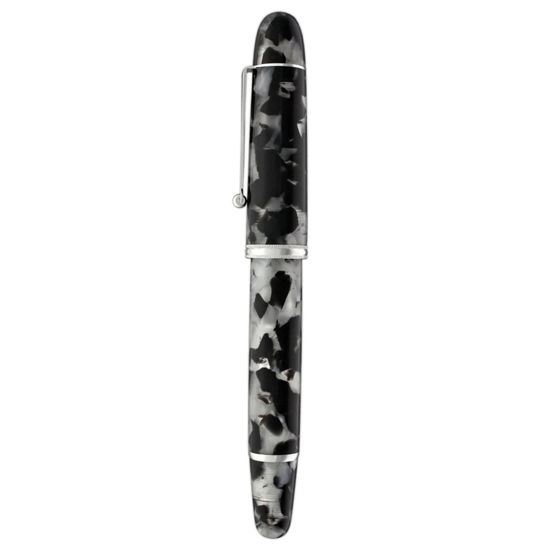 Penlux | Koi | Fountain Pen | King Body | Black &amp; White | Piston Filling