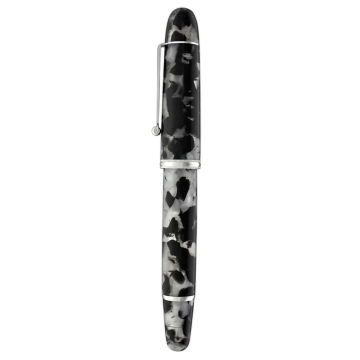 Penlux | Koi | Fountain Pen | King Body | Black &amp; White | Piston Filling