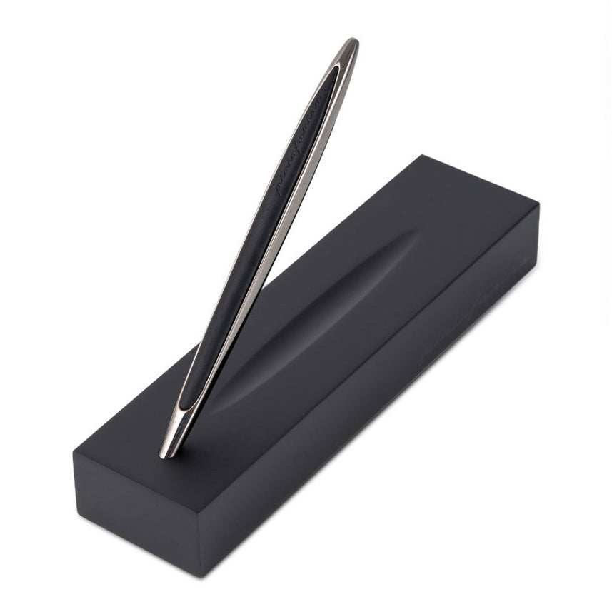Pininfarina | Cambiano Black Edition | Ethergraf Tip | Solid Wood Base