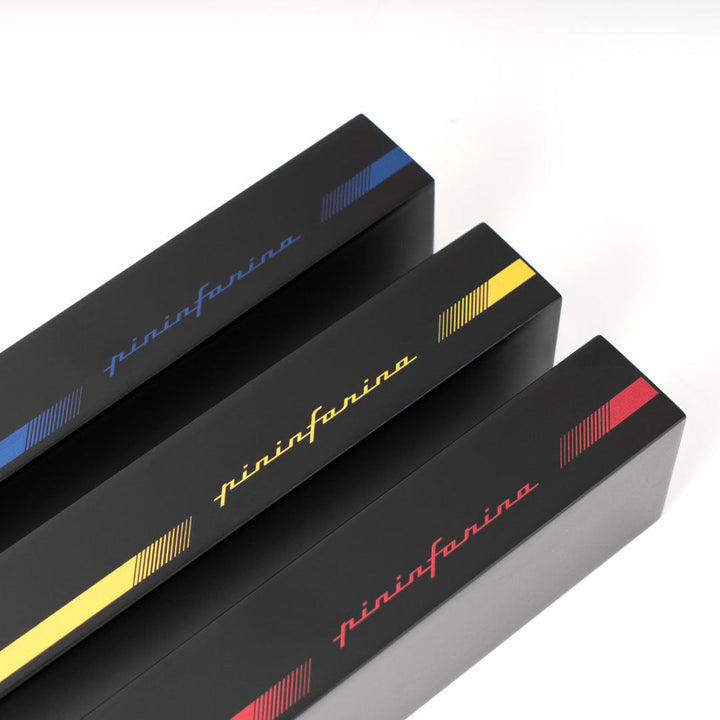 Pininfarina | Cambiano Race | Blue | Ballpoint Pen | Racing Desk Stand