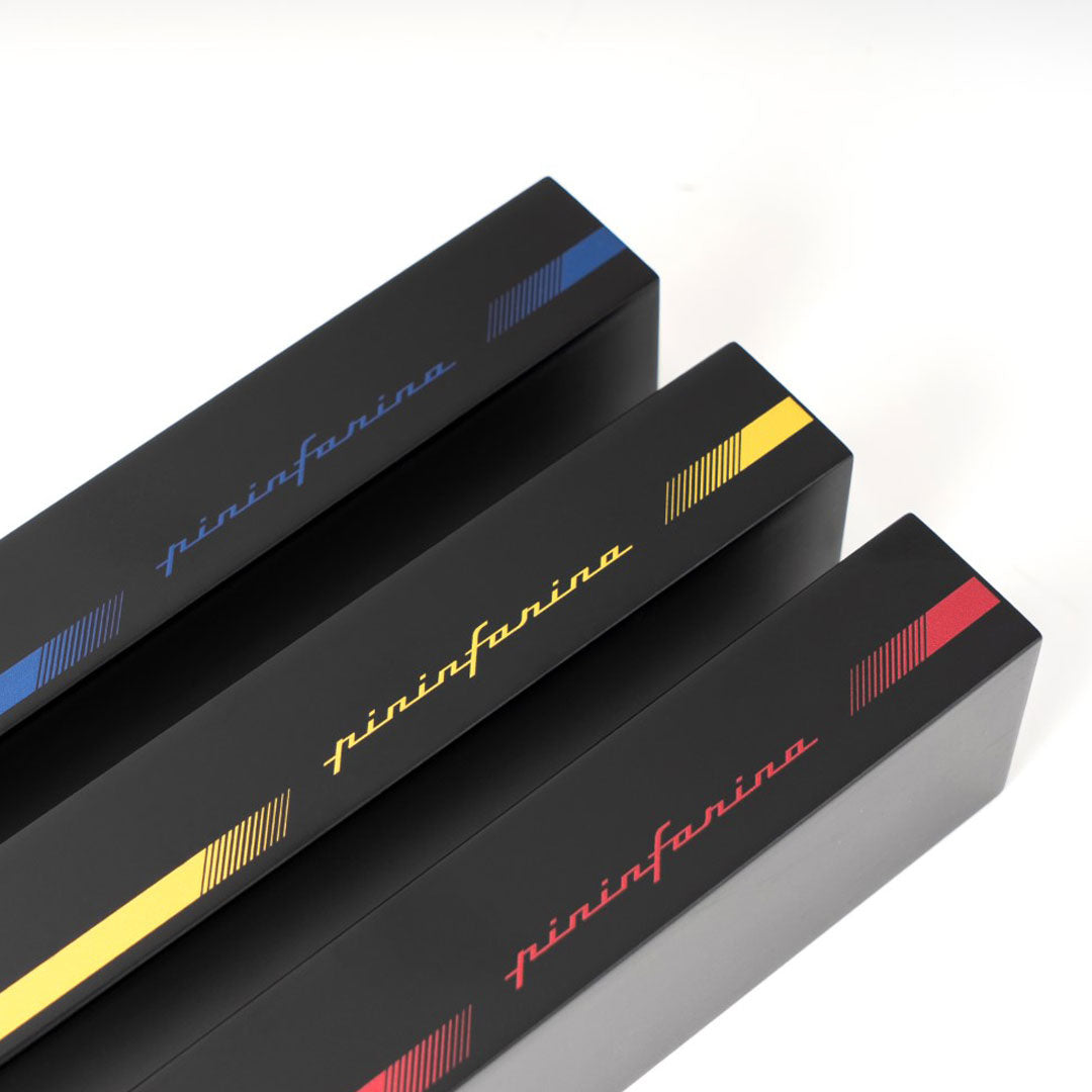 Pininfarina | Cambiano Race | Yellow | Ballpoint Pen | Racing Desk Stand
