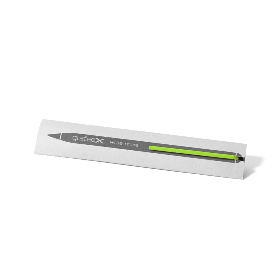 Pininfarina | Grafeex | Graphite Pencil | Brass Barrel | Green |  0.7mm Mechanical Pencil