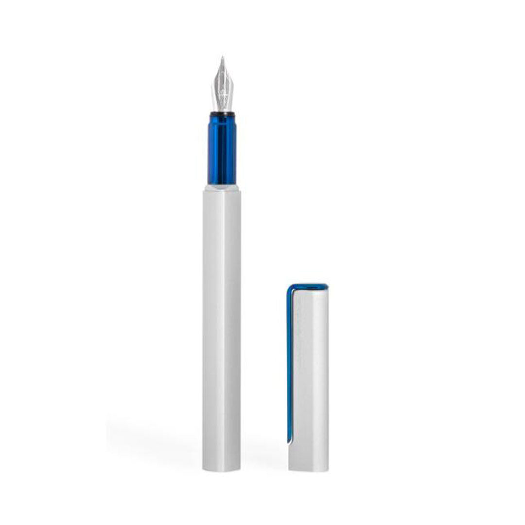 Pininfarina | Pf One | Fountain Pen | Blue &amp; silver | Fine