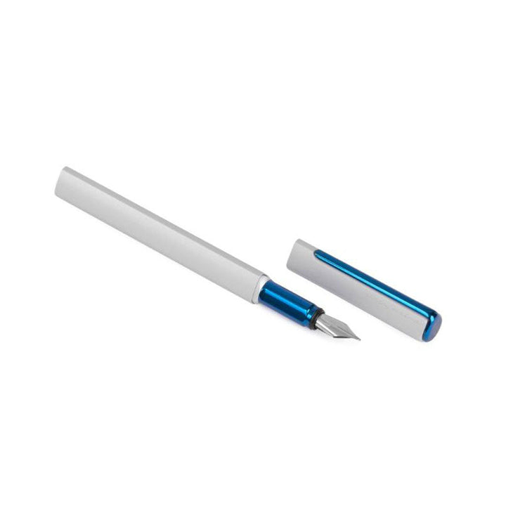 Pininfarina | Pf One | Fountain Pen | Blue &amp; silver | Fine