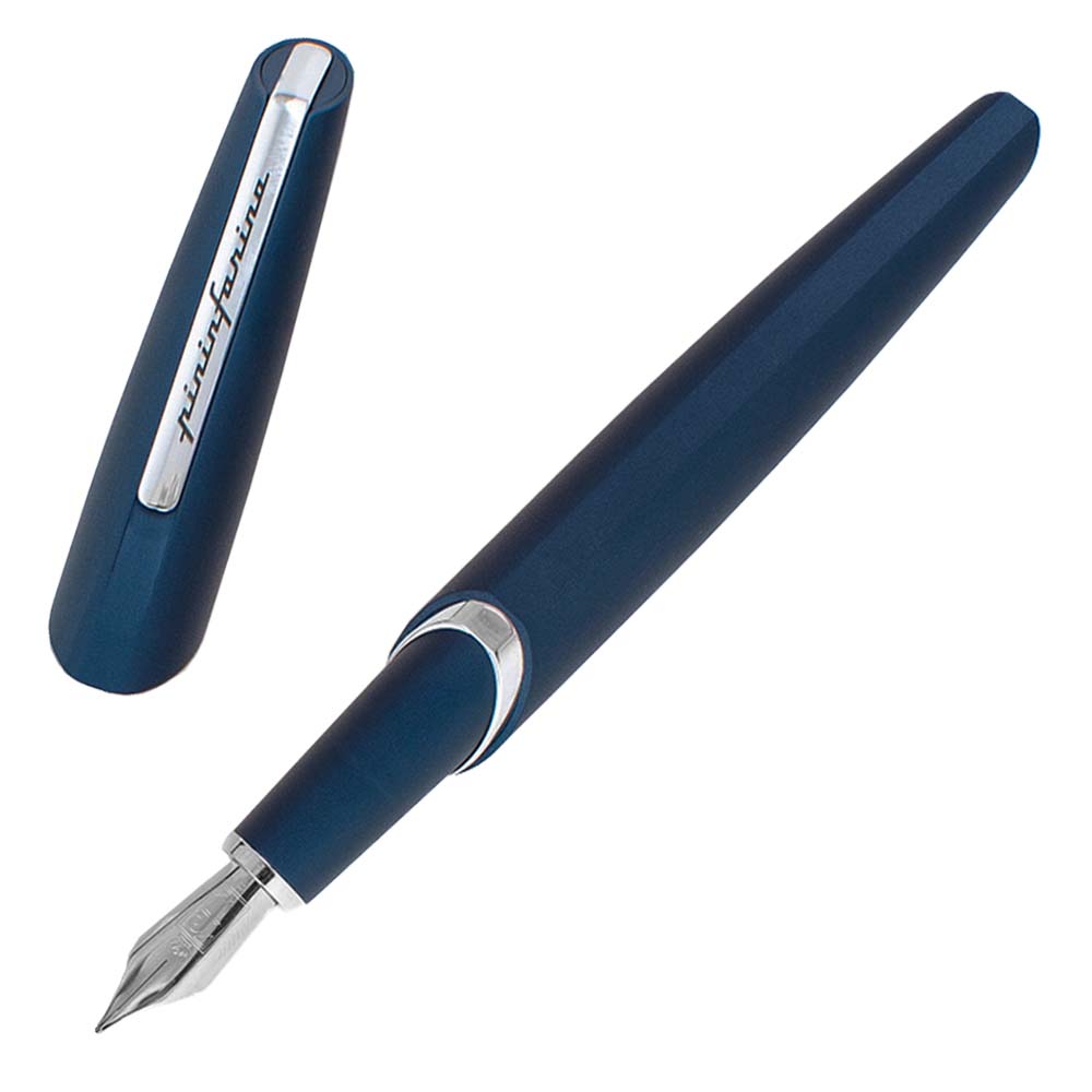 Pininfarina | Pf Two | Fountain Pen | Dark Blue | Fine Nib