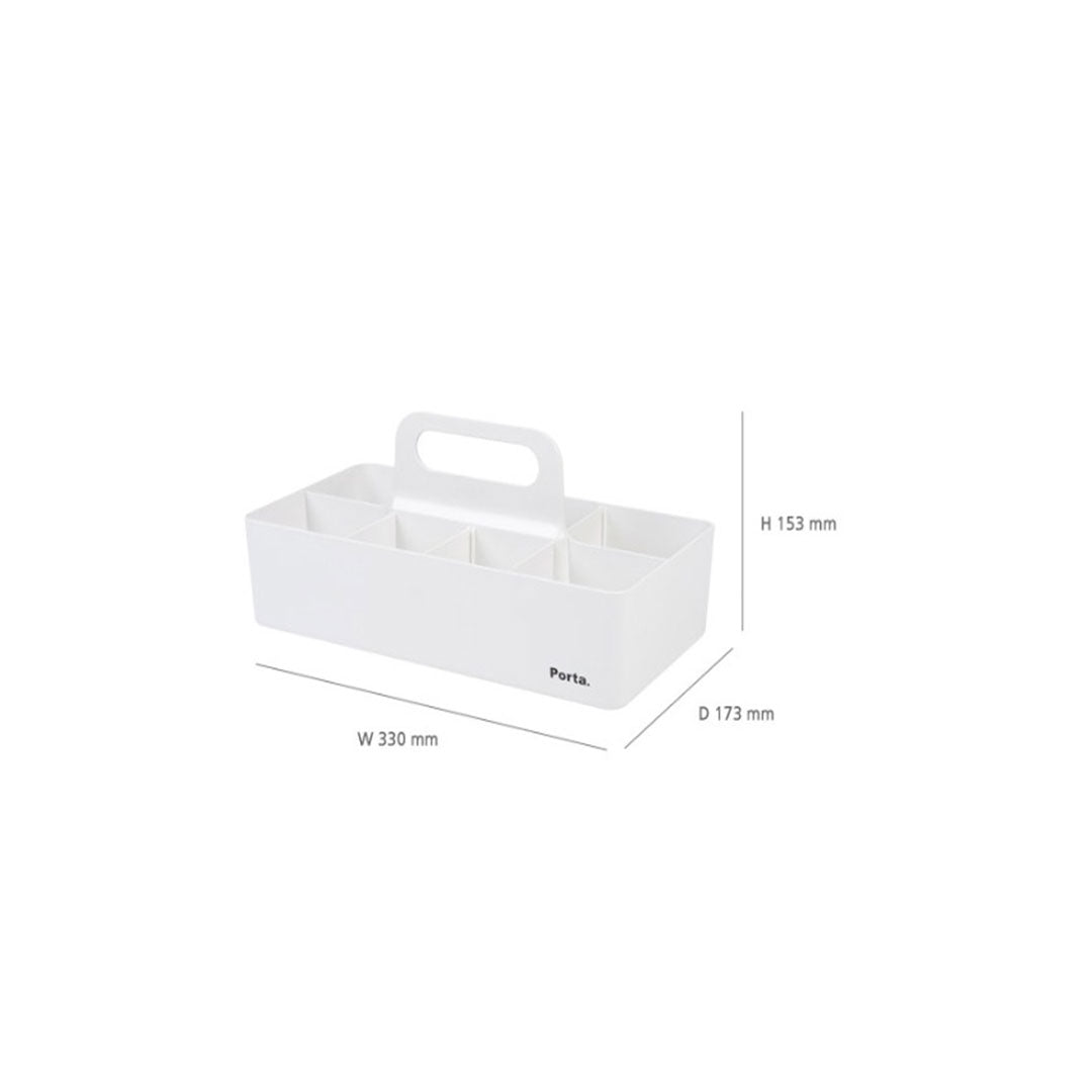 Litem | Portable | Stackable | Porta Organizer | Smog |For Office Home &amp; Kitchen
