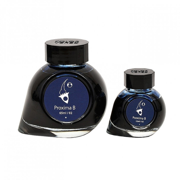 Colorverse Ink | Spaceward Series | Proxima B | Dark Blue | 65ml &amp; 15ml | 2 Bottle Set - Aarcaai