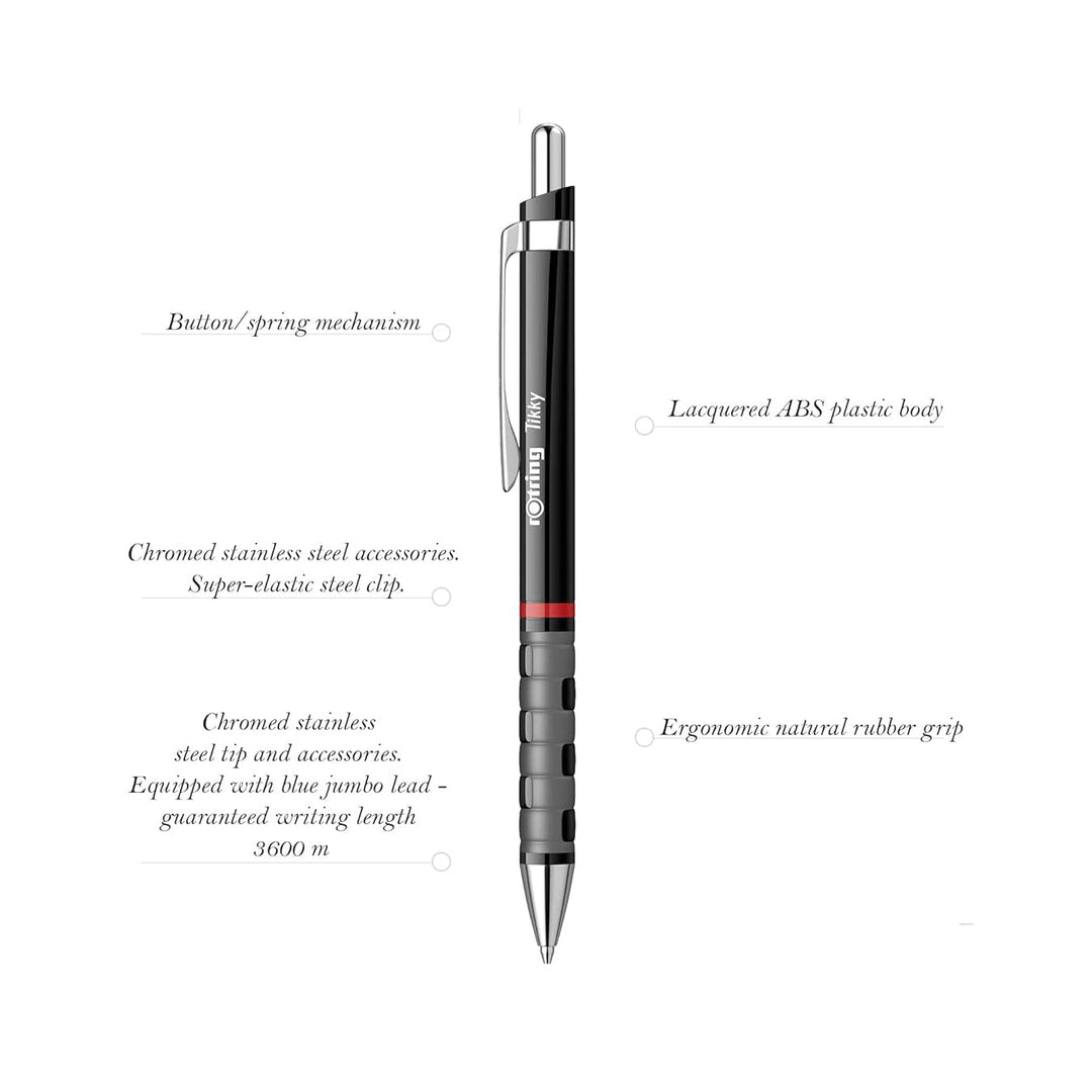 Rotring | Ball Point Pen | Black | Ink 1.0mm