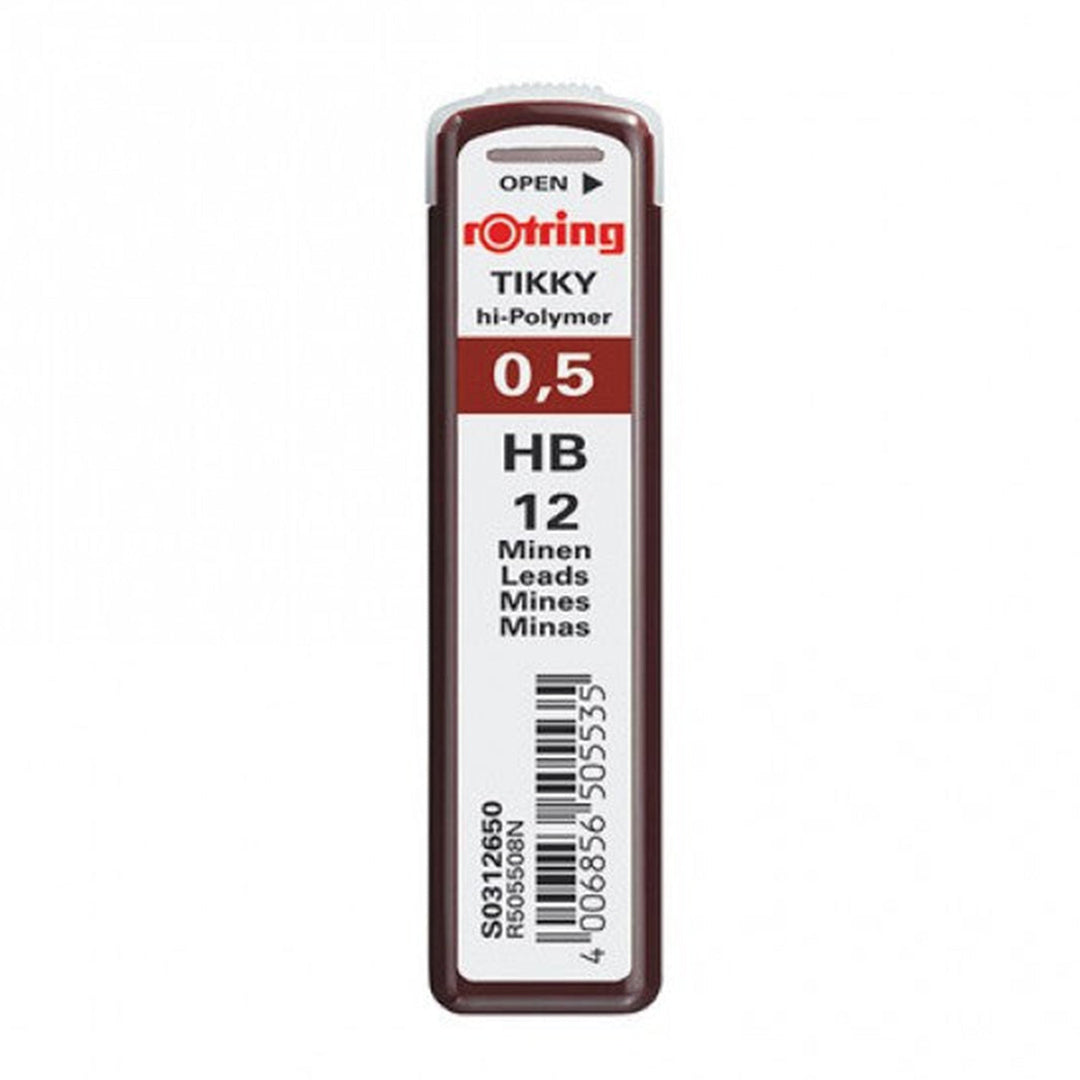 Rotring | Tikky | 0.5MM | HB Replacement Leads | Pack of 10