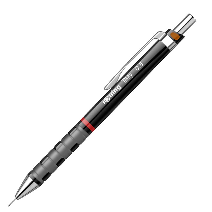 Rotring Tikky 0.5mm Mechanical Pencil – Black with Spare Leads - Aarcaai