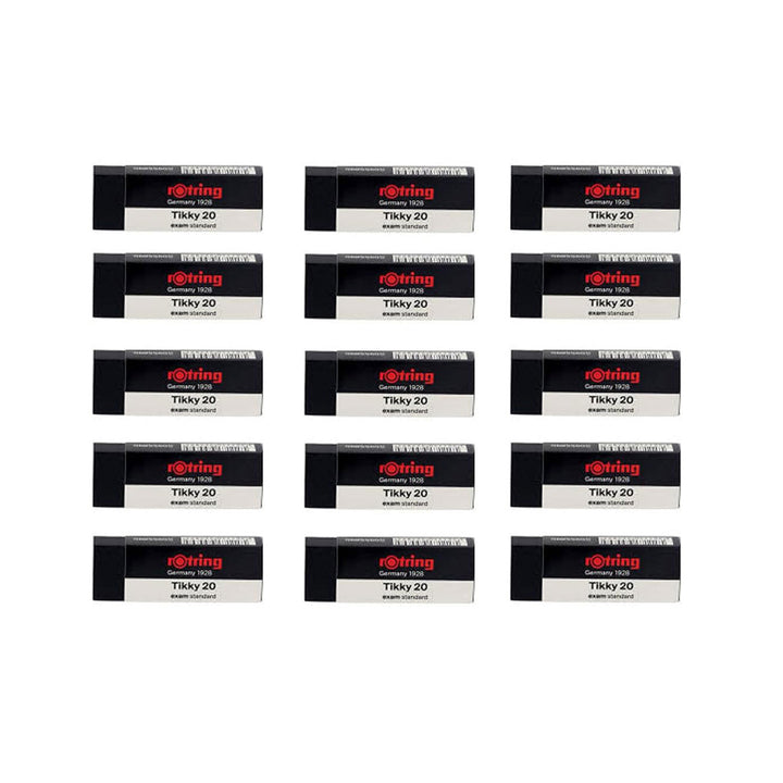 Rotring | Tikky | Eraser | Polymer | 15 Pieces