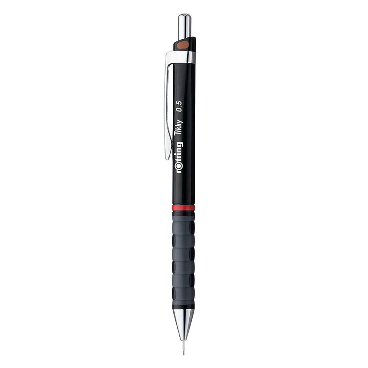Rotring Tikky Mechanical Pencil 0.5mm – Black Barrel | Includes Spare Leads &amp; Eraser