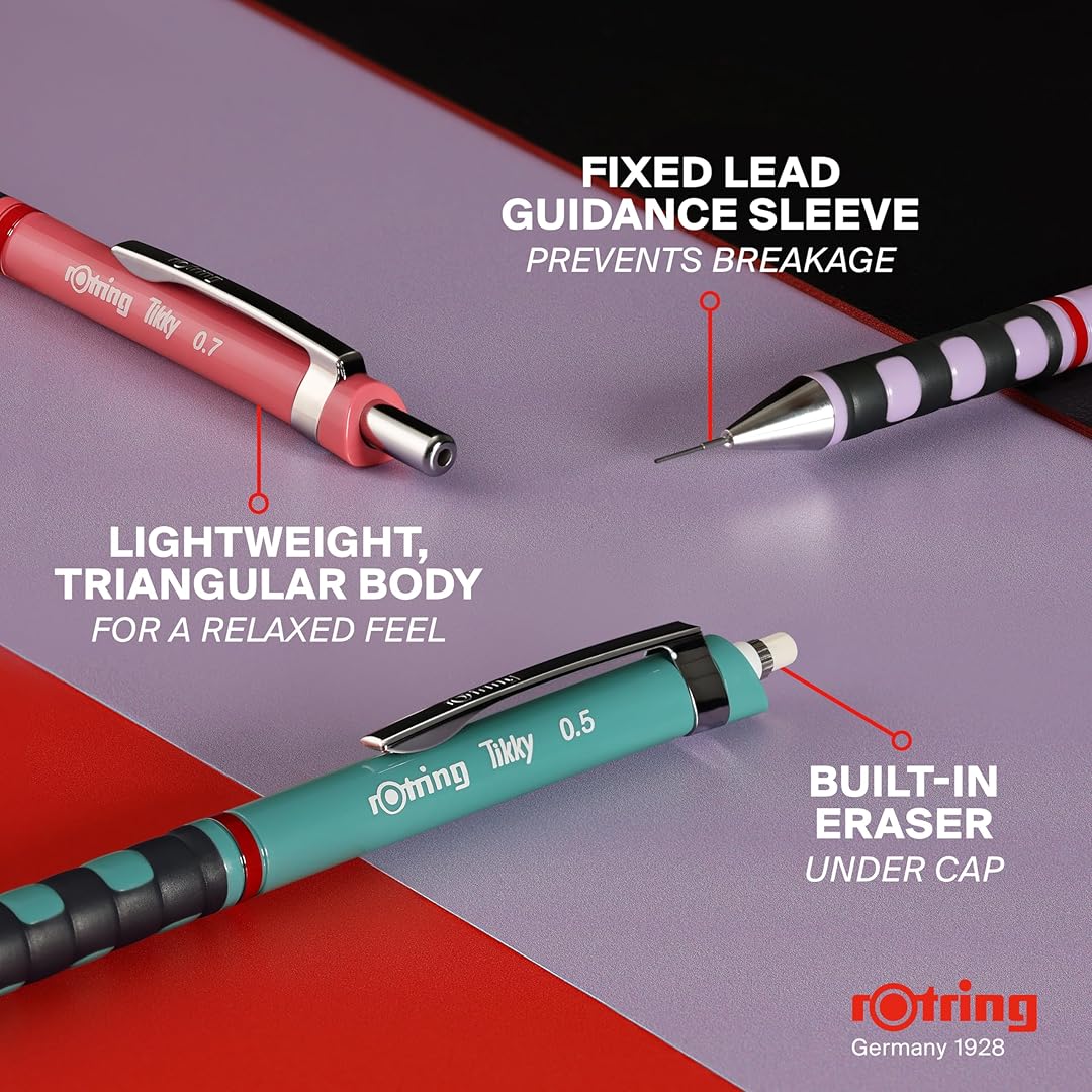Rotring | Tikky | Mechanical Pencil | 0.5mm | Tea Rose