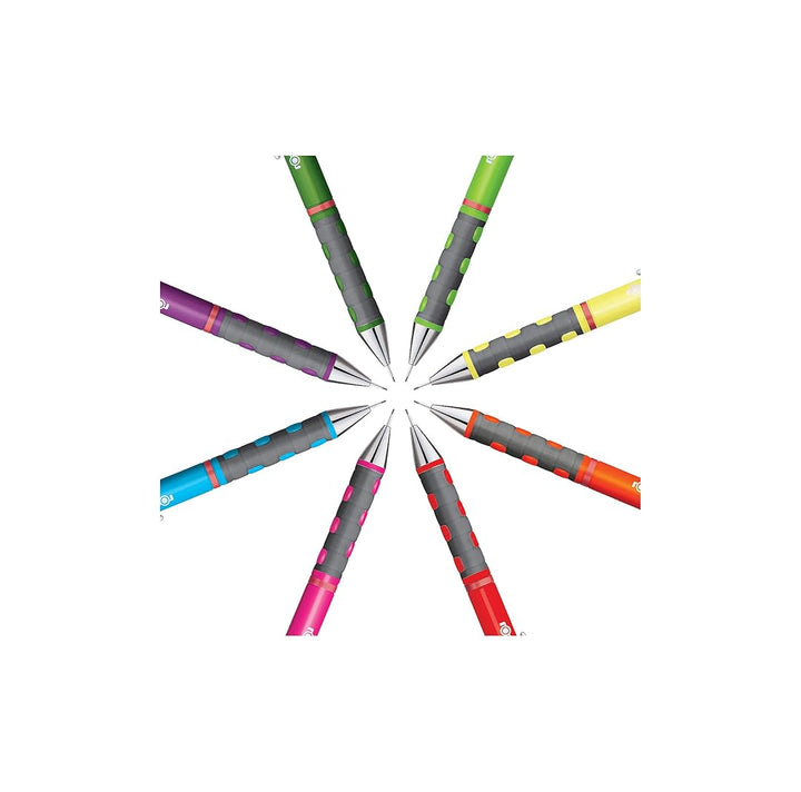 Rotring | Tikky | Mechanical Pencil | 0.7mm | Triangular Ergonomic Grip | Purple