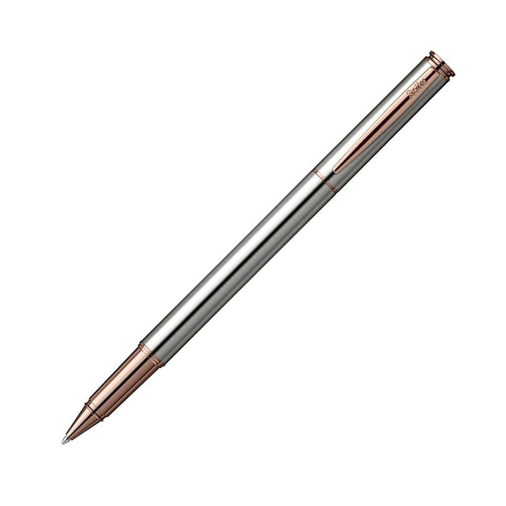 Scrikss 64 Series Rollerball Pen | Bronze Chrome - Aarcaai