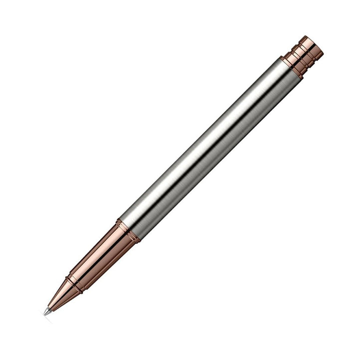 Scrikss 64 Series Rollerball Pen | Bronze Chrome - Aarcaai