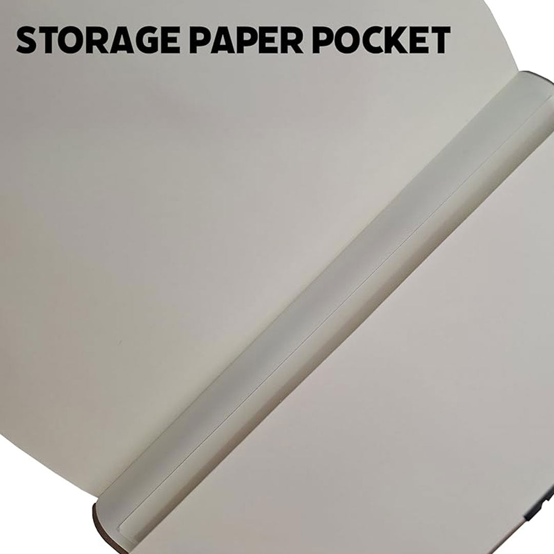 Scrikss | A5 Size | Premium Notebook | Mink Faux Leather Paperback Cover | Ruled