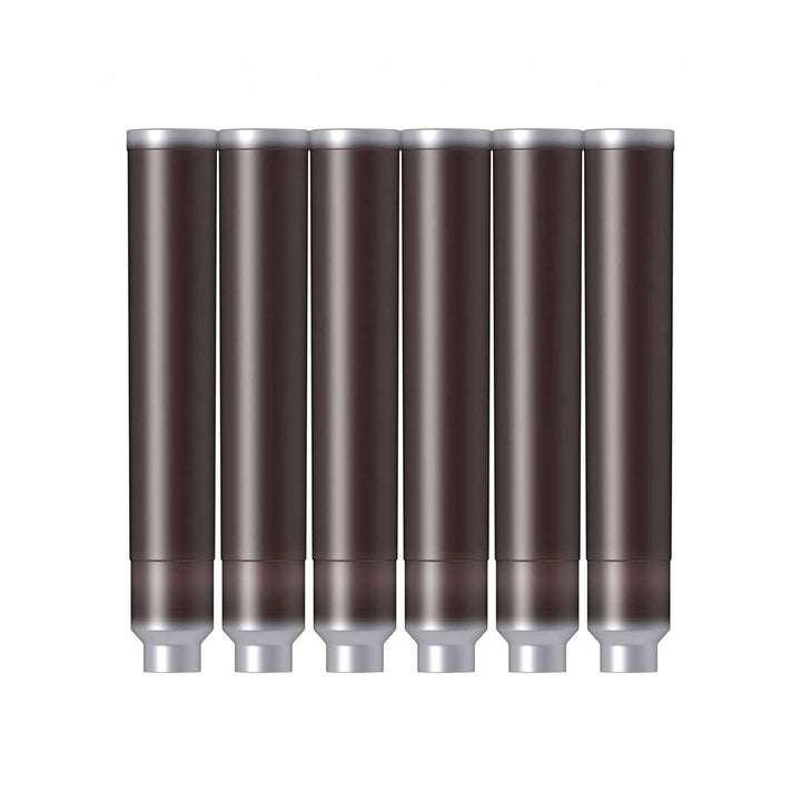 Scrikss | Cartridge Box | 6 Pcs | Fountain Pen | Brown