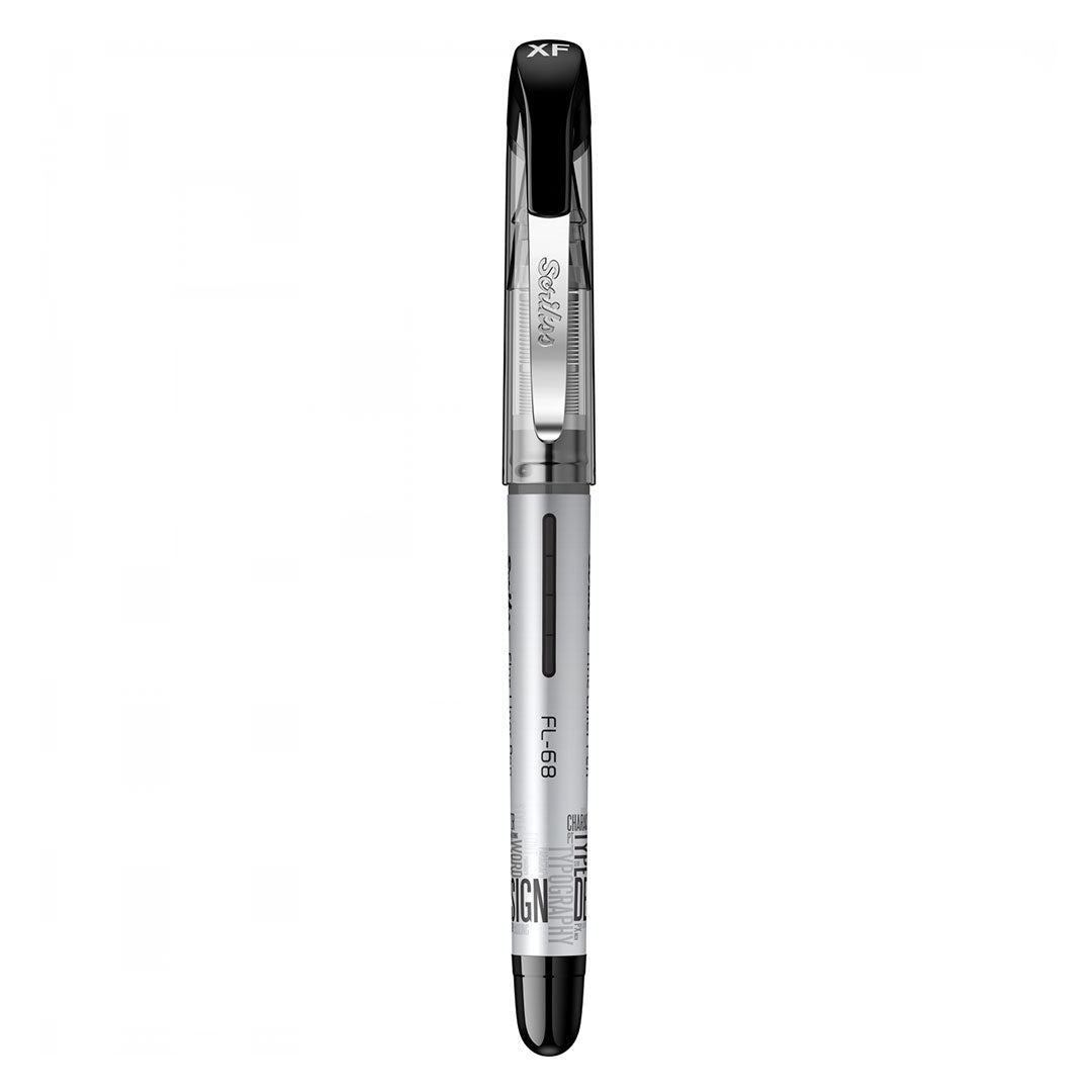 Scrikss | Fl-68 | Fineliner 0.6mm | Box Of 12 | Black