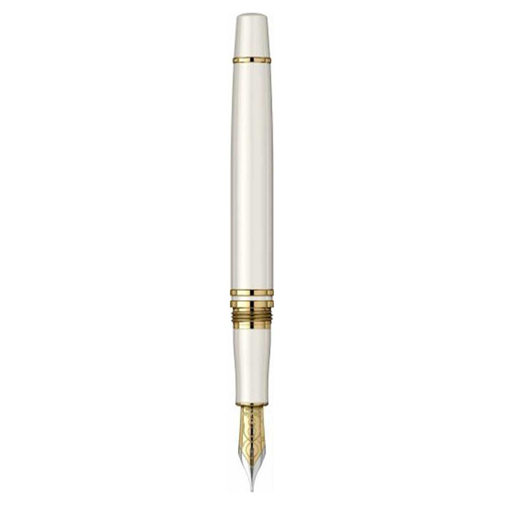 Scrikss Fortune Series Fountain Pen - White GT in White Background