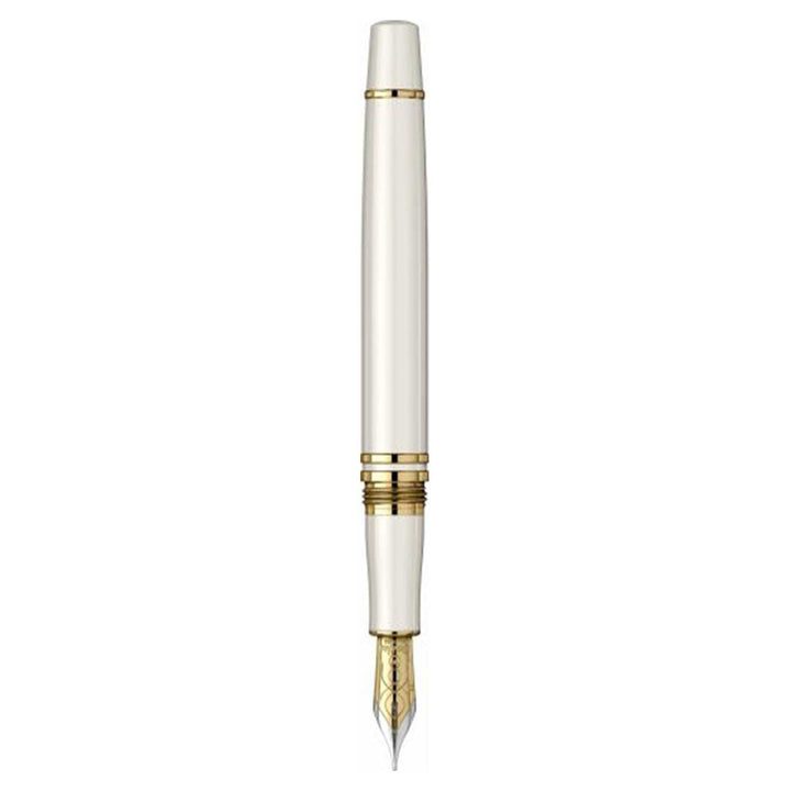 Scrikss Fortune Series Fountain Pen - White GT in White Background
