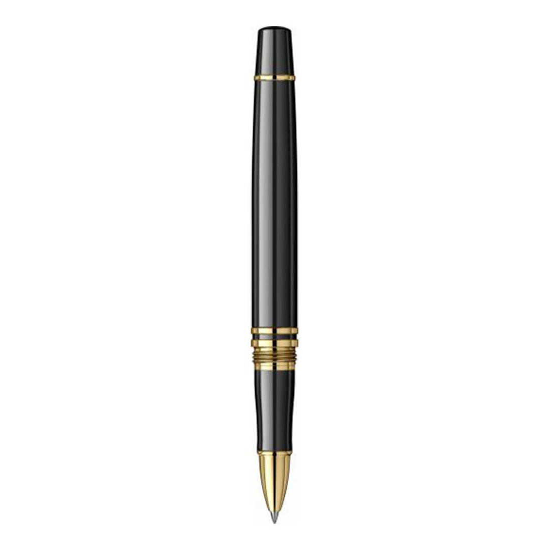 Scrikss Fortune Series Roller Ball Pen - Black GT without Cap in white Background