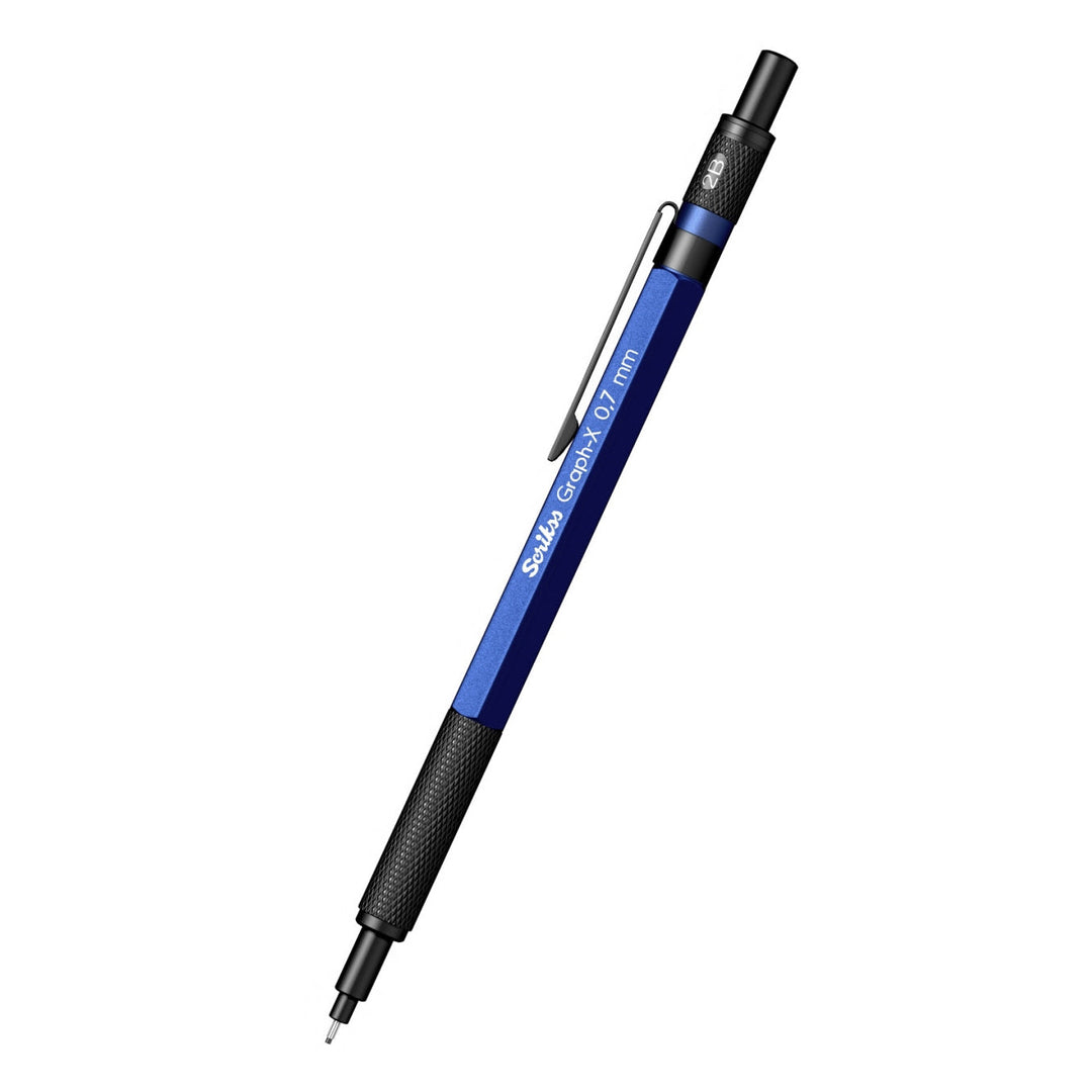 Scrikss Graph-X 0.7mm Mechanical Pencil | Metallic Blue