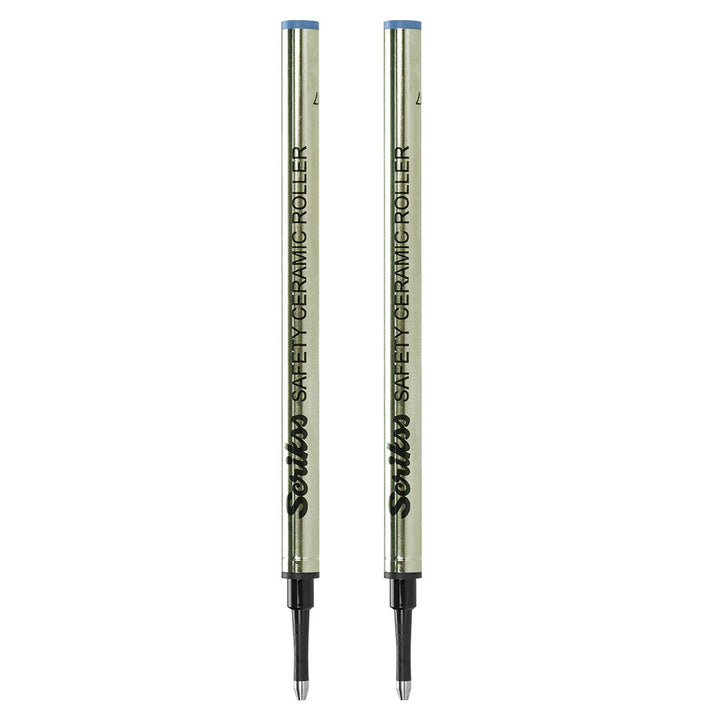 Scrikss | Heritage | Rollerball Pen Refill | Pack Of 2 | Black
