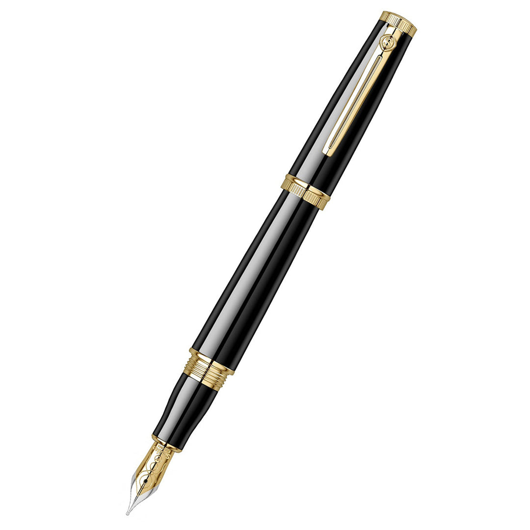 Scrikss Heritage Fountain Pen  Black GT 