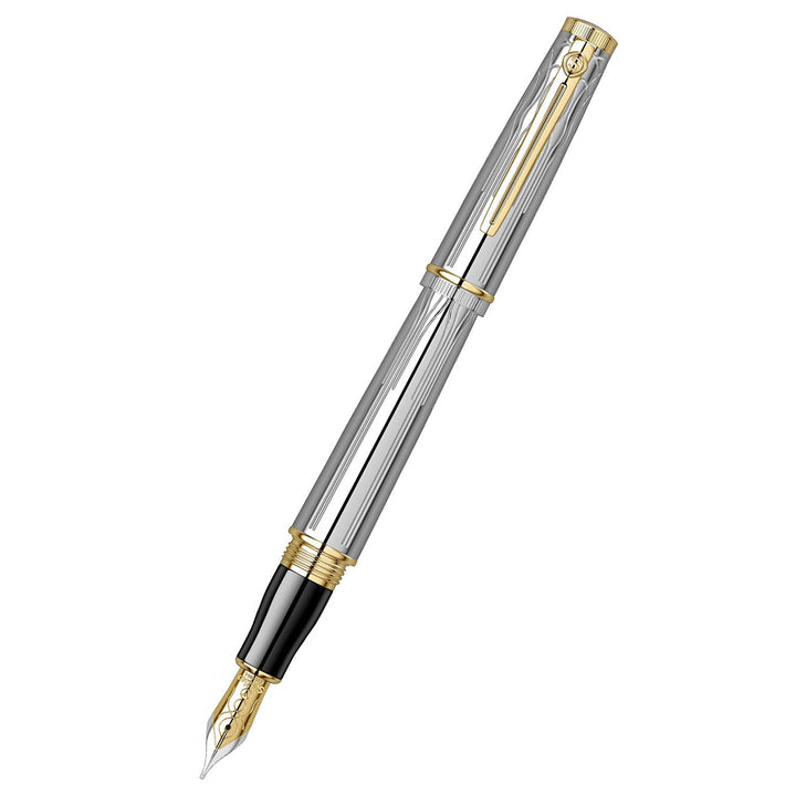 Scrikss Heritage Fountain Pen Chrome Gold - 50th Year Anniversary Edition