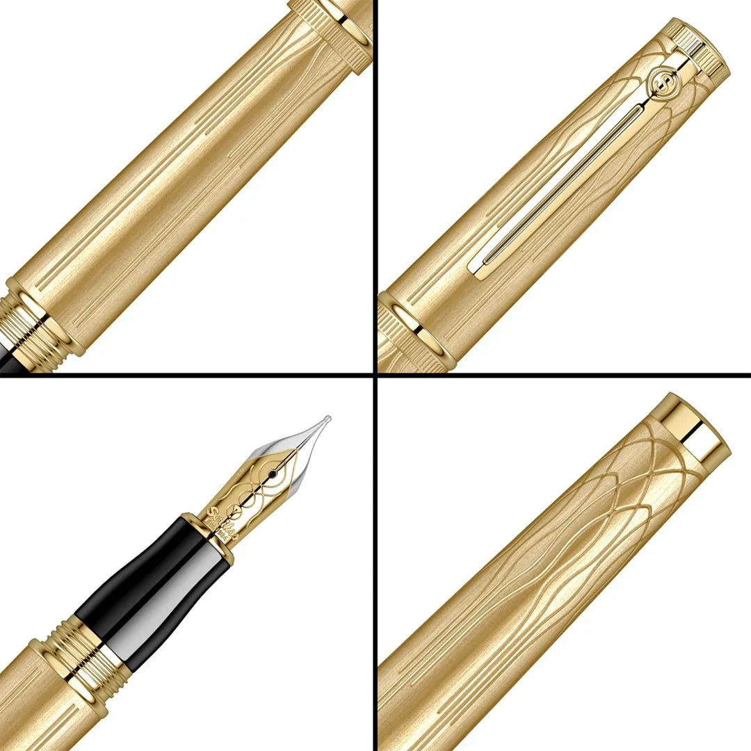 Scrikss Heritage Fountain Pen – Gold 50th Year Anniversary Edition