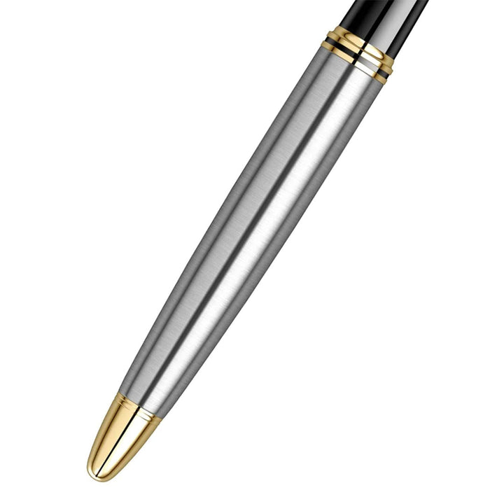Scrikss Knight 88 Medium Nib Fountain Pen - Stainless Steel GT