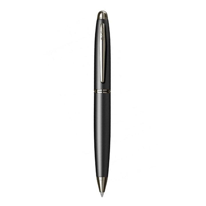 Scrikss | Knight | Matte Black | Ball Point Pen | Titanium Trims | Twist Mechanism