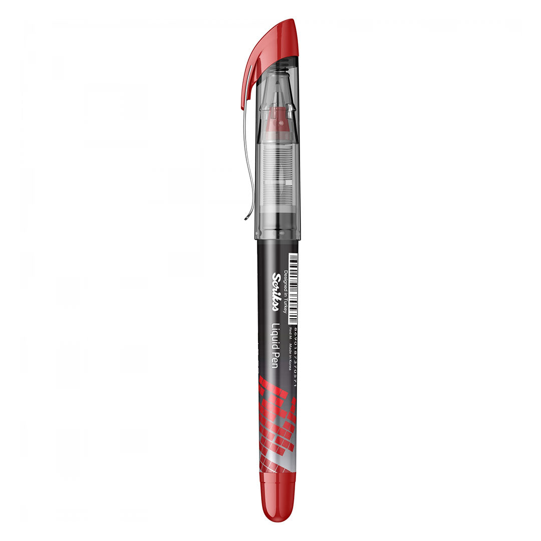 Scrikss | LP-68 | Liquid Pen | Box Of 12 | Red