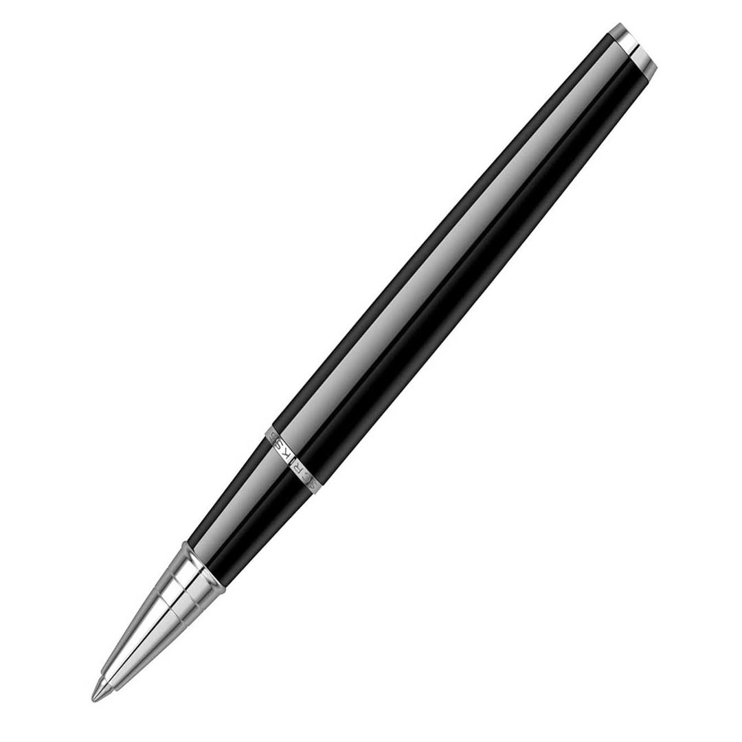 Scrikss Metropolis 800 Rollerball Pen | Black Chrome