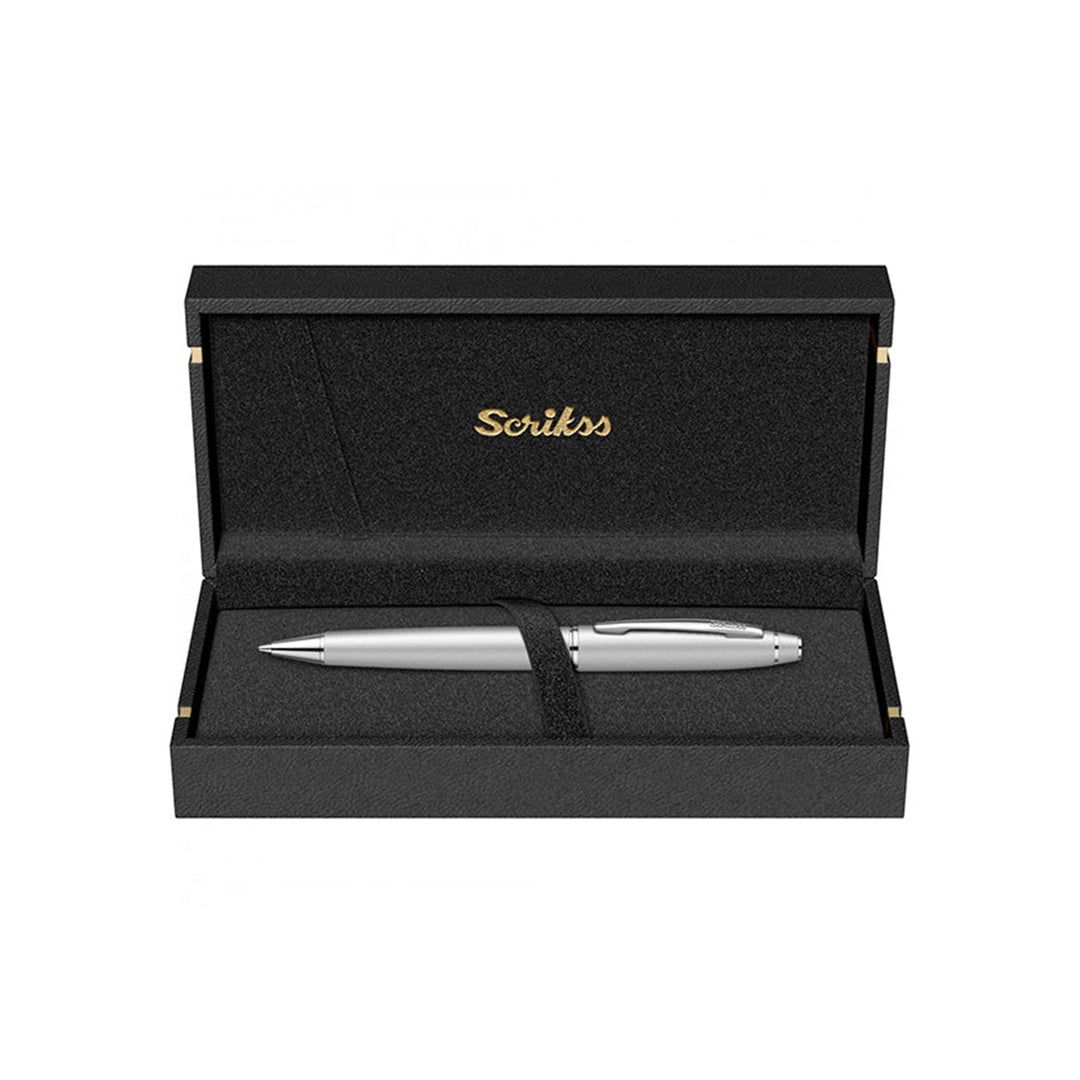Scrikss | Noble | 0.7mm Mechanical Pencil | Matt Chrome