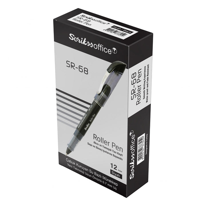 Scrikss SR-68 0.7mm Rollerball Pen | Black