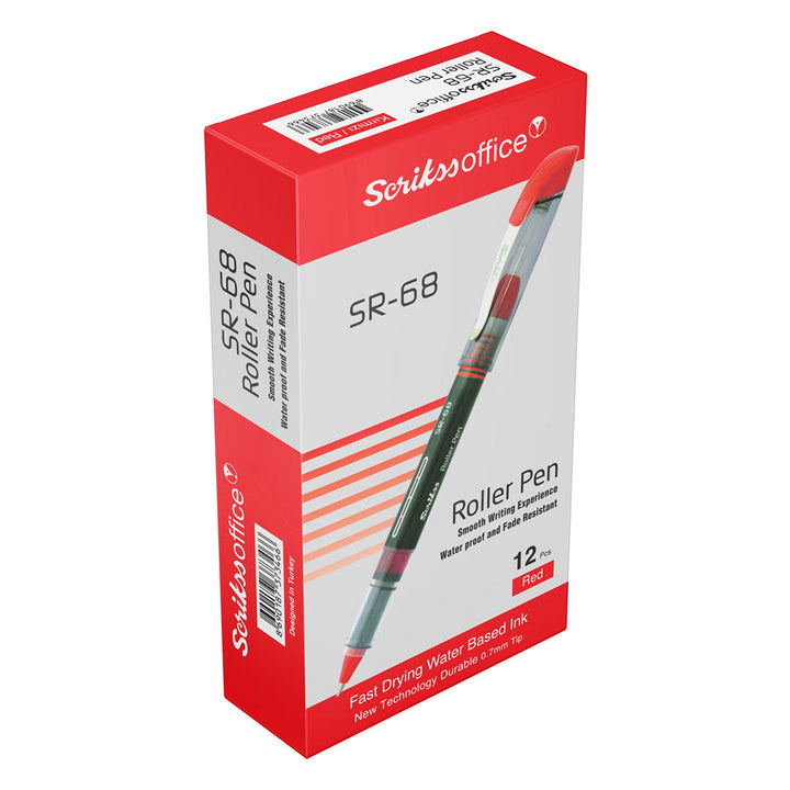Scrikss SR-68 0.7mm Rollerball Pen | Red