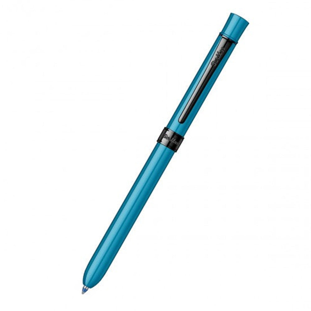 Scrikss Trio 93 Multi Function Pen - Blue-BT on white background