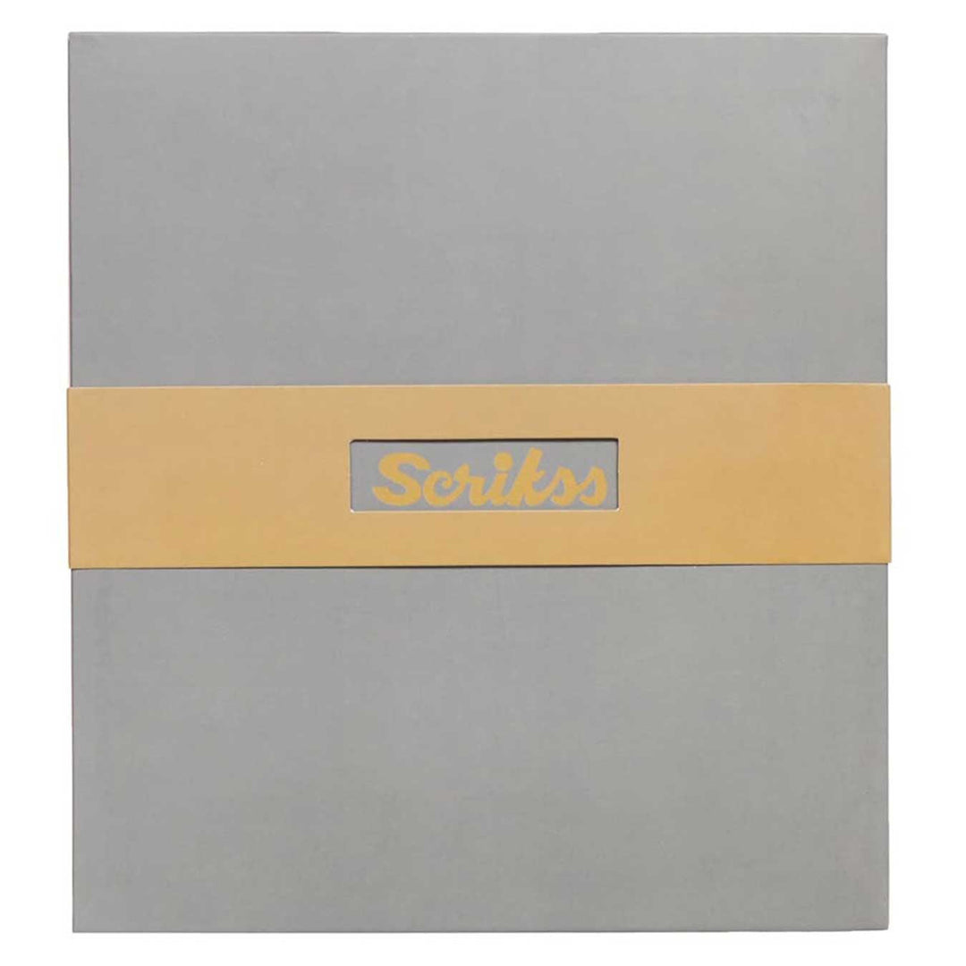 Scrikss | Verona Green A5 Notebook | 800M Rollerball | Chrome CT | Gift Set